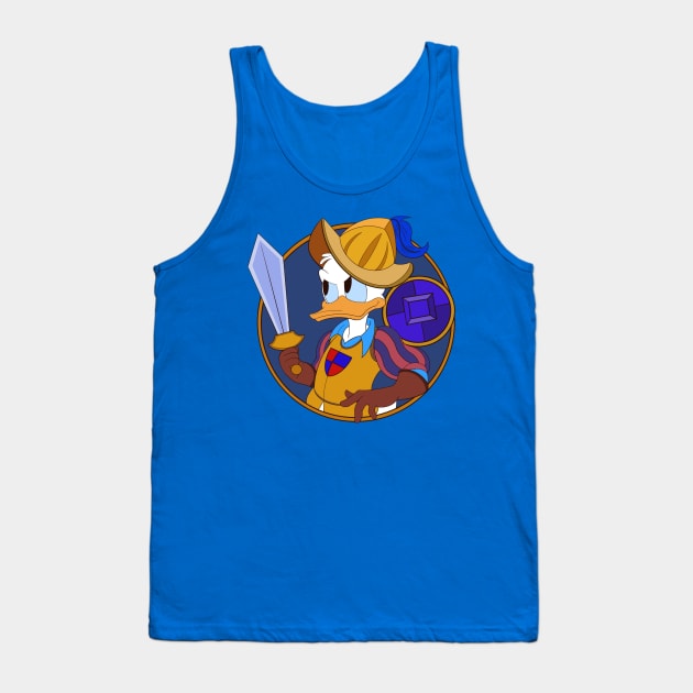 Gladiator Donald Tank Top by StitchingDreams980